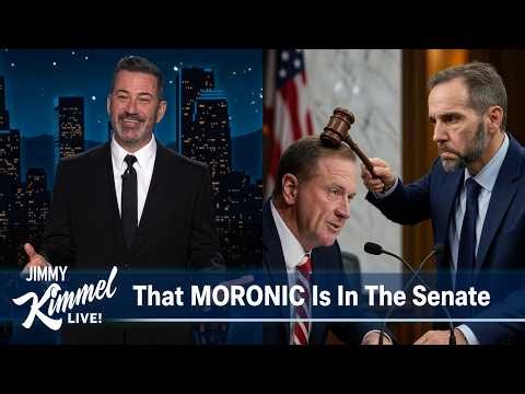 Jimmy Kimmel Destroys ‘Stupidest Senator’ Eric Schmitt Over Jack Smith Perjury Stunt