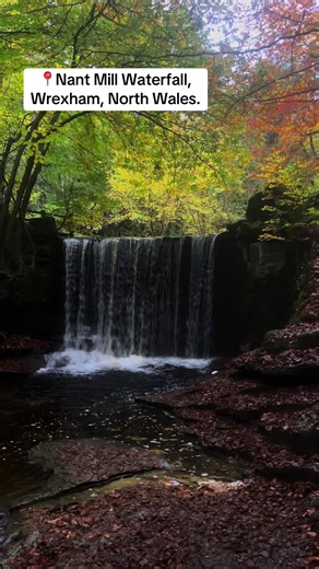 Exploring Nant Mill Waterfall in Wrexham, North Wales