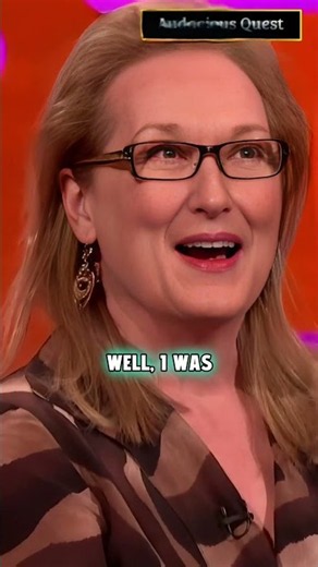 Meryl Streep Tells A Hilarious Story | Audacious Quest