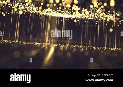 High-end elegant red and gold award ceremony stage background material Stock Video Footage - Alamy