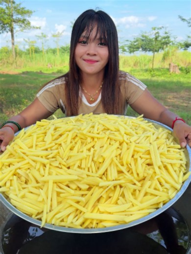 Deep Fried Potatoes Recipe — How to Cook Crispy Fried Potatoes