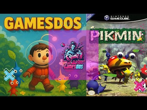 Pikmin Gameplay Nintendo GameCube HD 1080p