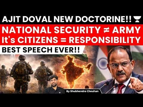 India’s New National Security Doctrine Explained | Power of Citizens Beyond the Army