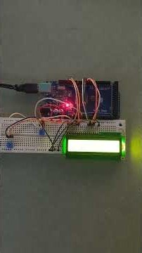 Arduino Mega 2560 Analog and LiquidCrystal Function