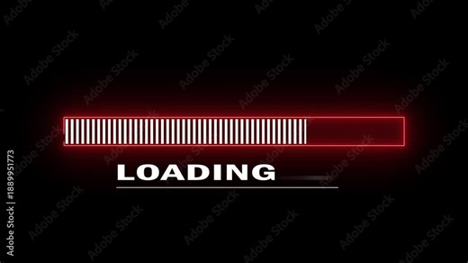 Illustration of a loading bar Animation A set of loading icon Loading bar , loading bar animation. 4k motion graphics animation. loading best animation. 4k..