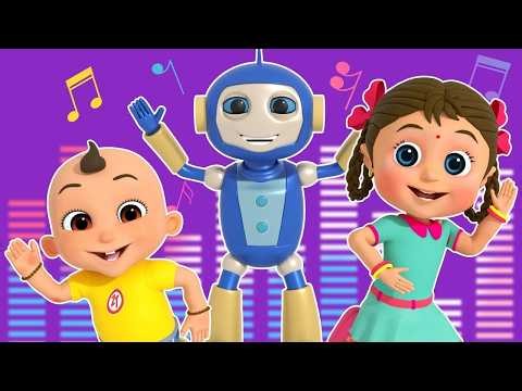 मुन्ना और रोबोट | Robot Mera Dost | Hindi Rhymes - Zappy Toons