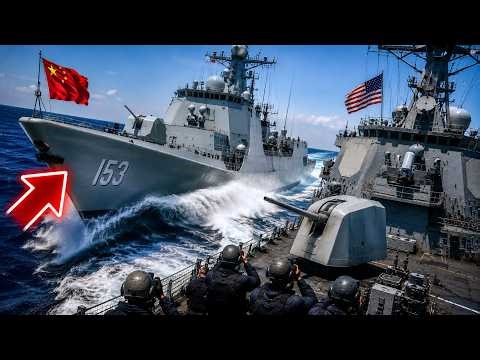 Chinese Destroyer Nearly Collides with USS Decatur — The Real 2018 South China Sea Incident