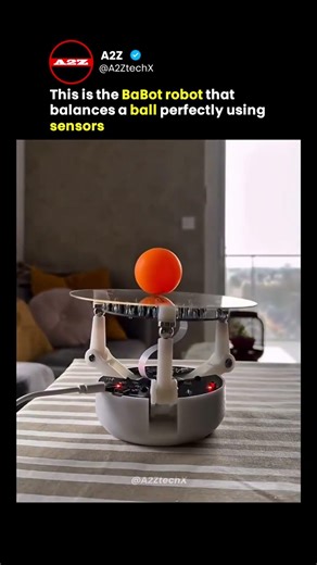 This Robot Balances a Ball Without a Camera