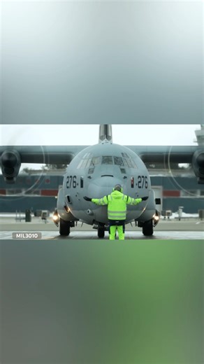 U.S. Marine Corps: C-130 transport aircraft lands in Sweden, NATO