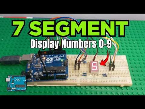 Arduino 7 Segment Display (Common Anode) Without Library | Beginner Tutorial