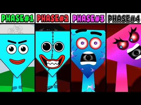 All Phases in New Incredibox Sprunki Oc of Diamond: From Phase 1 to Phase 4