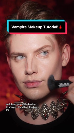 Vampire Makeup Tutorial — Glam or Bloody Halloween Look