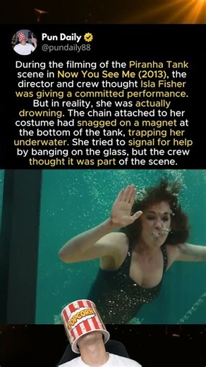 Isla Fisher Was Actually Drowning During This Scene In Now You See Me