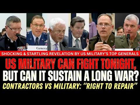 US Military Can Fight Tonight, But Can It Sustain a Long War? US Military Leaders Testify