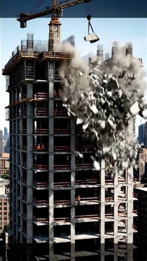 Moment of Building Wall Collapse: Full Security Camera Footage | Disaster24H