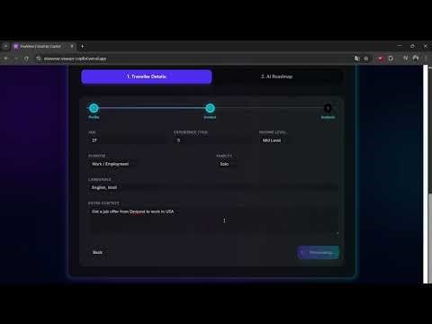 VisaVerse | VisaOps Copilot Demo Video || Nexora Hacks 2026