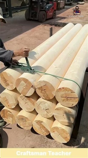 Precision Wood Packing Done by Hand #shorts