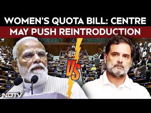 Women Reservation Bill | Talks, Reintroduction: How Centre May Move Forward With Women's Quota Bill