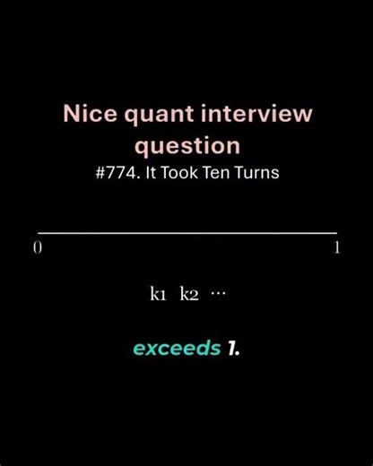 Quant Interview Question #quant