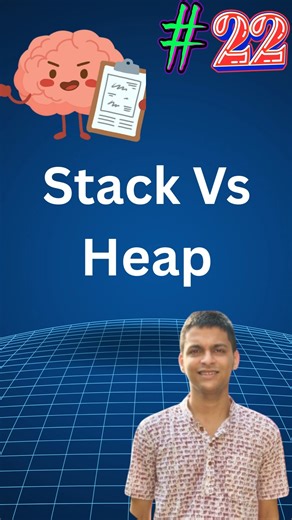 Why Stack vs Heap Confuses Beginners? | C Programming Memory Basics #shorts #tech