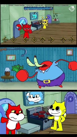 FNF Mr Krabs Angry but Sprunki Cover Mod - Friday Night Funkin' Mobile Game