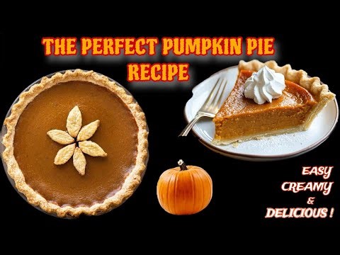 The BEST Pumpkin Pie Recipe Ever! | Quick, Easy & Delicious Comfort Food | Perfect for Fall!