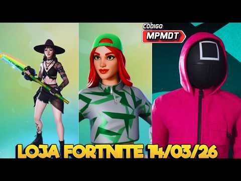 MAIS UMA LOJA DO FORTNITE - LOJA FORTNITE 14/03/26 - LOJA FORTNITE DE HOJE - LOJA FORTNITE AO VIVO