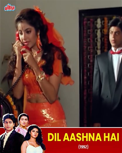 Dil Aashna Hai | Full Movie (4K) | दिल आशना है (1992) | Shah Rukh Khan | Divya Bharti | 90s Emotional Love Story #ShahRukhKhan #DivyaBharti #DilAashnaHai | Ultra Bollywood