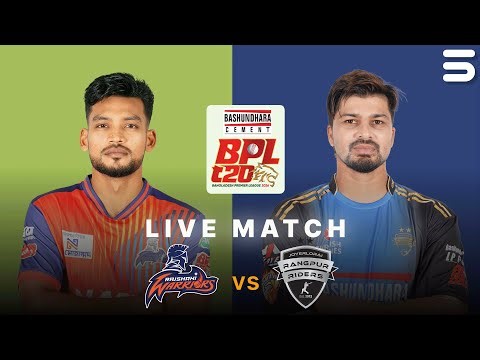 Live | Rajshahi Warriors vs Rangpur Riders | Match 08 | Bangladesh Premier League | M3Z1K