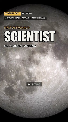 Apollo 17 Was the Last Apollo Landing. It Carried the First Scientist