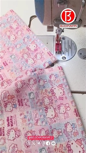 Simple way to split ends Sewing Tutorial