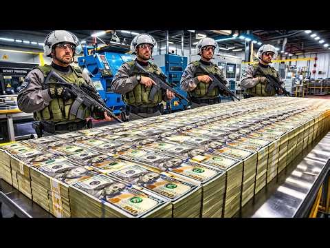 Inside the US Dollar Printing Factory – (Full Process) How Money Is Made | Inside the US Dollar made