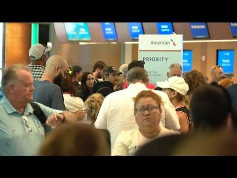 Technical issues caused long terminal lines at San Diego International Airport