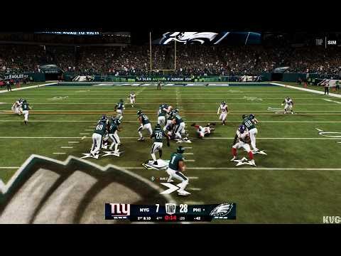 Madden NFL 27 - New York Giants vs Philadelphia Eagles - Gameplay (PS5 UHD) [4K60FPS]