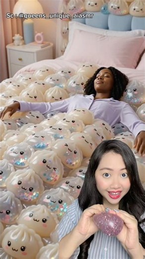 ADA KASUR SQUISHY DUMPLING?!?! | Klara Tania #shorts