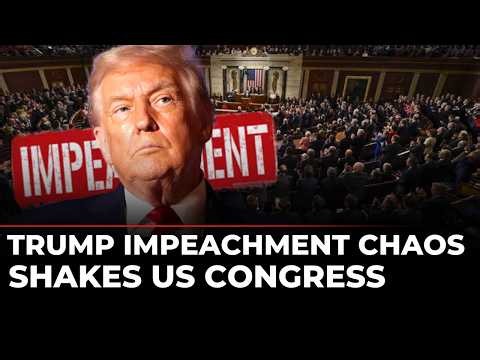 US House LIVE: Congress in Uproar as Lawmaker Pushes New Trump Impeachment Call | US Congress | Dems