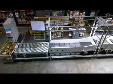 Muvro Automatic Parcel Infeed System | High-Throughput Logistics Solution
