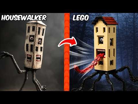 LEGO Doctor Nowhere: Building HOUSEWALKER! | AM Bricks Galaxy