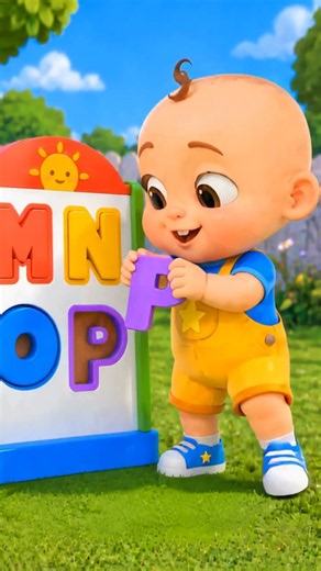 Learn ABC with Baby (M-P) | Alphabet Nursery Rhyme #abcd #cartoon