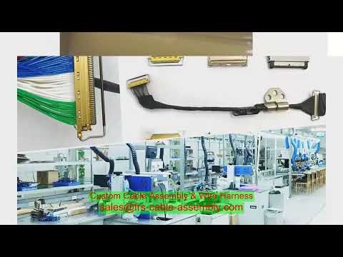 cable wire coaxial coaxial cable soldering ipex rf connector Shielded micro coax cable 50 ohm impeda