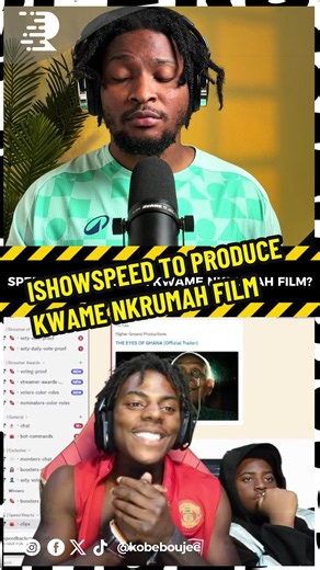 iShowSpeed to Produce Kwame Nkrumah Film 'Eyes of Ghana'