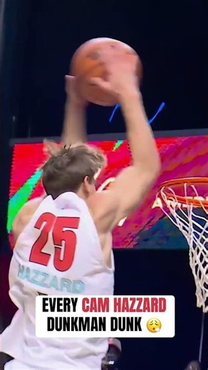 Cam Hazzard is going crazy in Shaq's Dunkman league 🔥
