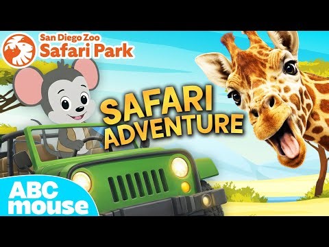 🐘🦒 Zoo Adventure at the San Diego Zoo Safari Park! 🦁 | ABCmouse Animals for Kids