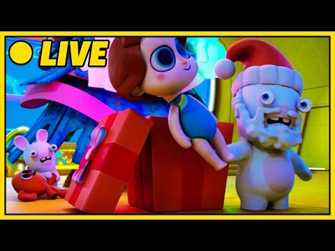 🎄CHRISTMAS FUN NEVER ENDS 🎁 Rabbids VS Santa Claus 🤣 RABBIDS INVASION 🐰 Cartoon for Kids & Toddlers