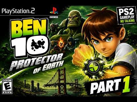 Ben 10: Protector of Earth PS2 – Part 1: The Adventure Begins! (No Commentary)