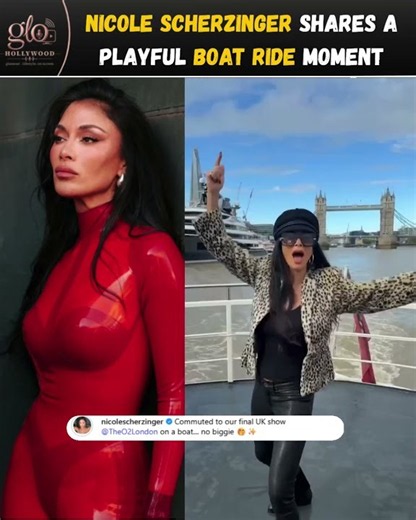 Nicole Scherzinger Makes a Stylish London Arrival| Glo Hollywood