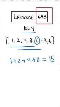 Sliding Window Technique