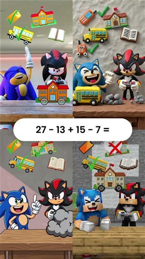 Sonic Who's Your Best? 💙💛 💚❤️ #sonic #funnyshorts