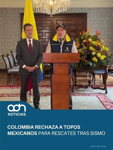 Colombia rejects aid from Mexican rescue teams following earthquake