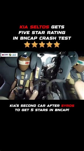 Kia Seltos becomes 2nd Kia car after Syros to get a 5-star crash test rating in BNCAP